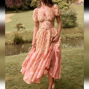 CHERLEY Floral Print Dress NWT